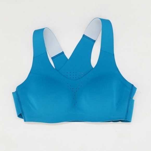 Brooks Dare Crossback Run Bra teal jd - Picture 1 of 4